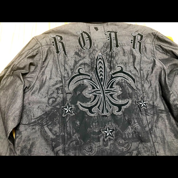 Y2K embroidered button up - Picture 6 of 9